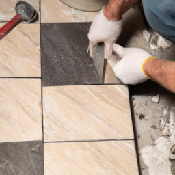 La pose de carreaux mosaïques en marbre par Pro Carreaux : un choix de qualité pour sublimer votre intérieur à Seclin